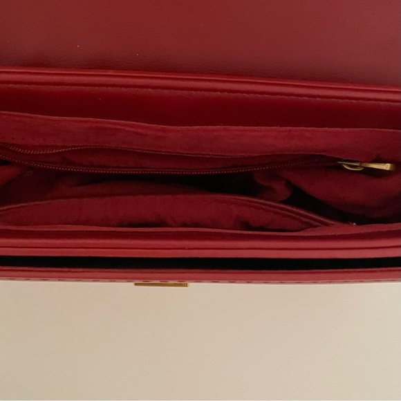 Miztique Faux Leather Red Shoulder Bag - Picture 14 of 16